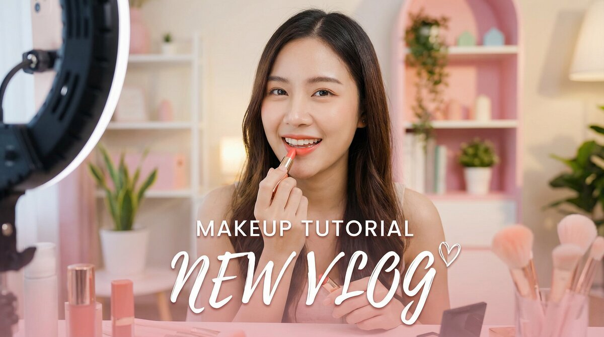 17c一起草美妆视频教程